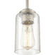 Moven 1 Light 5 inch Satin Nickel Mini-Pendant Ceiling Light
